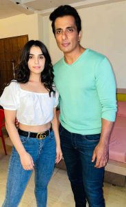 Sidhika Sharma and sonu sood